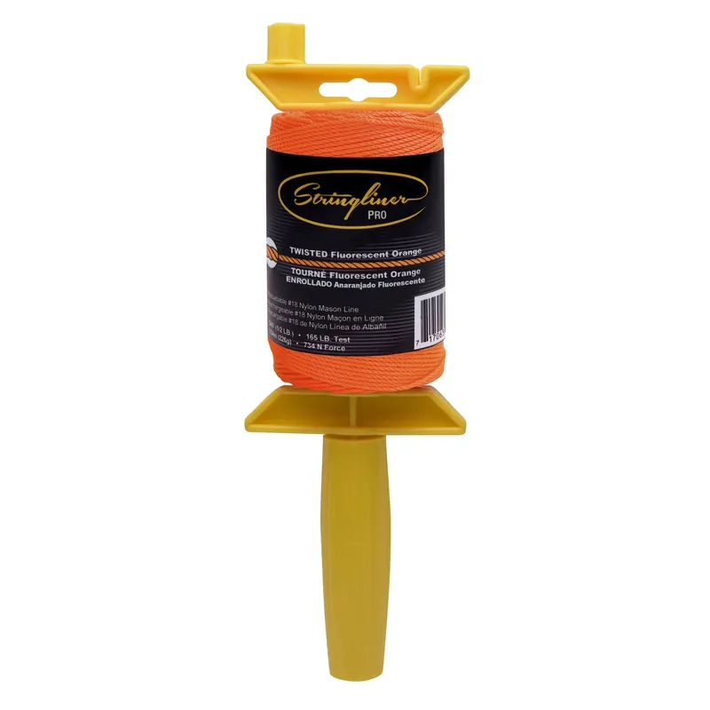 540-Ft. Twisted Fluorescent Orange Nylon Pro Reel