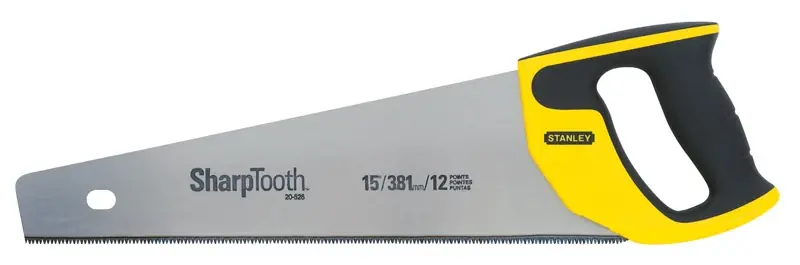 Sharptooth Hand Saw, 15 In. 12-TPI