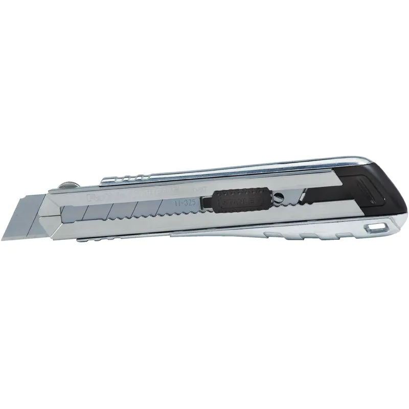 Stanley FatMax 8 In. Retractable Snap Knife Black/Silver 1 Pk
