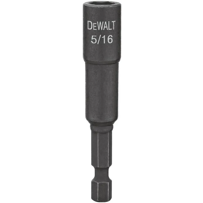DEWALT Impact‑Ready DW2222IR Hex Nut Driver – 5/16‑in Drive, Compact 2‑9/16‑in Length