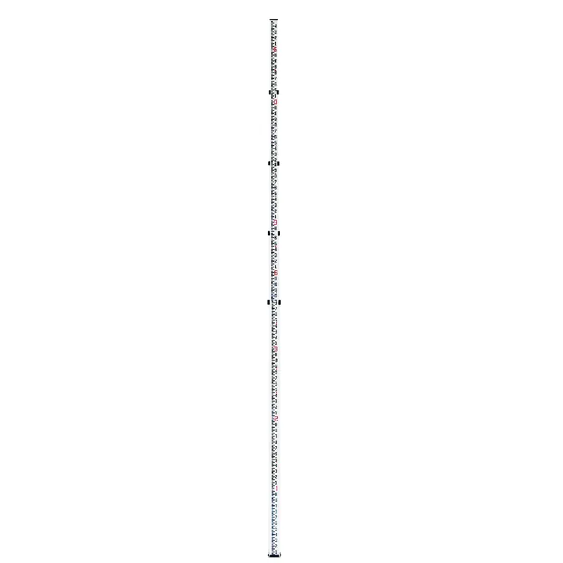 16 Ft. Aluminum Telescoping Rod, 2-3/4 In. Wide, White, Model Gr16