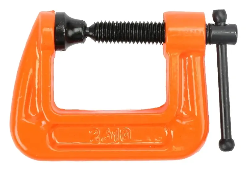 C-Clamp, Orange Casting, 1-In.