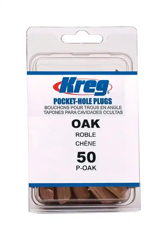 Kreg Oak Wood Plugs 1-1/2 In. 50 Pk