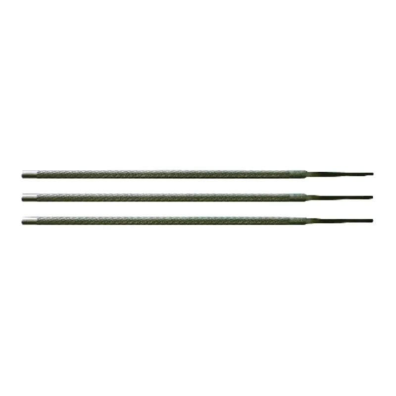Crescent Nicholson 8 In. L High Carbon Steel Knurl Cut Chain Saw File 3 Pc