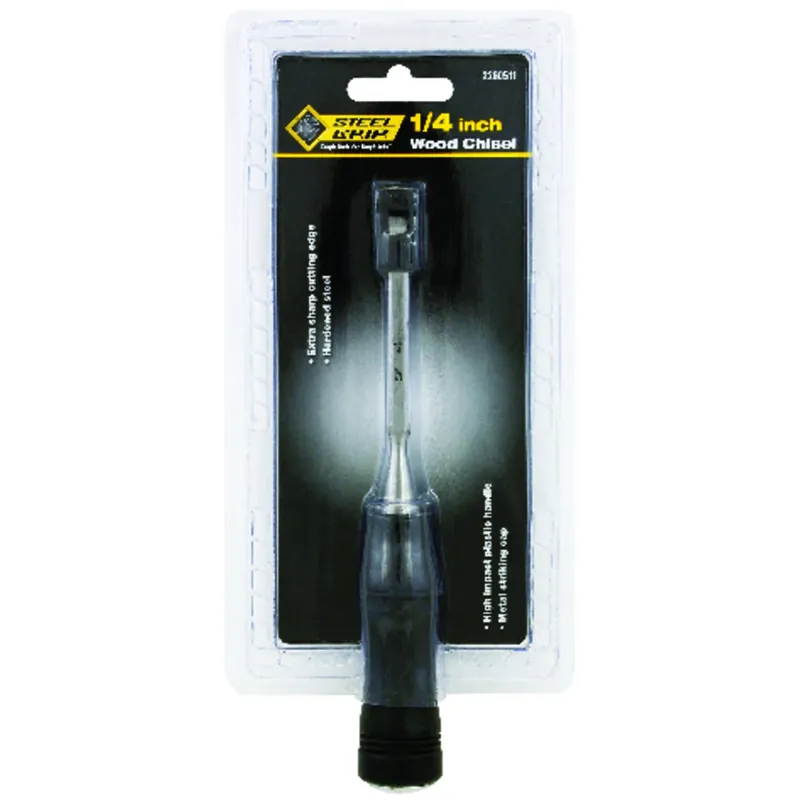 Steel Grip 1/4 In. W X 4 In. L Wood Chisel 1 Pk