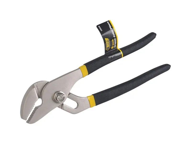 Steel Grip 8 In. Carbon Steel Tongue And Groove Joint Pliers