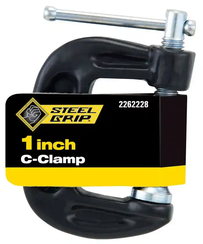 1 In. Adjustable C-clamp - Durable Steel Construction