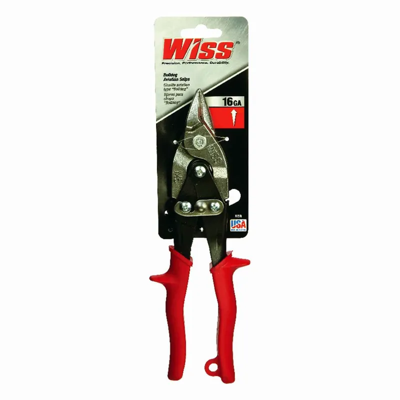 Crescent Wiss 9-1/4 In. Stainless Steel Serrated Bulldog Aviation Snips 1 Pk