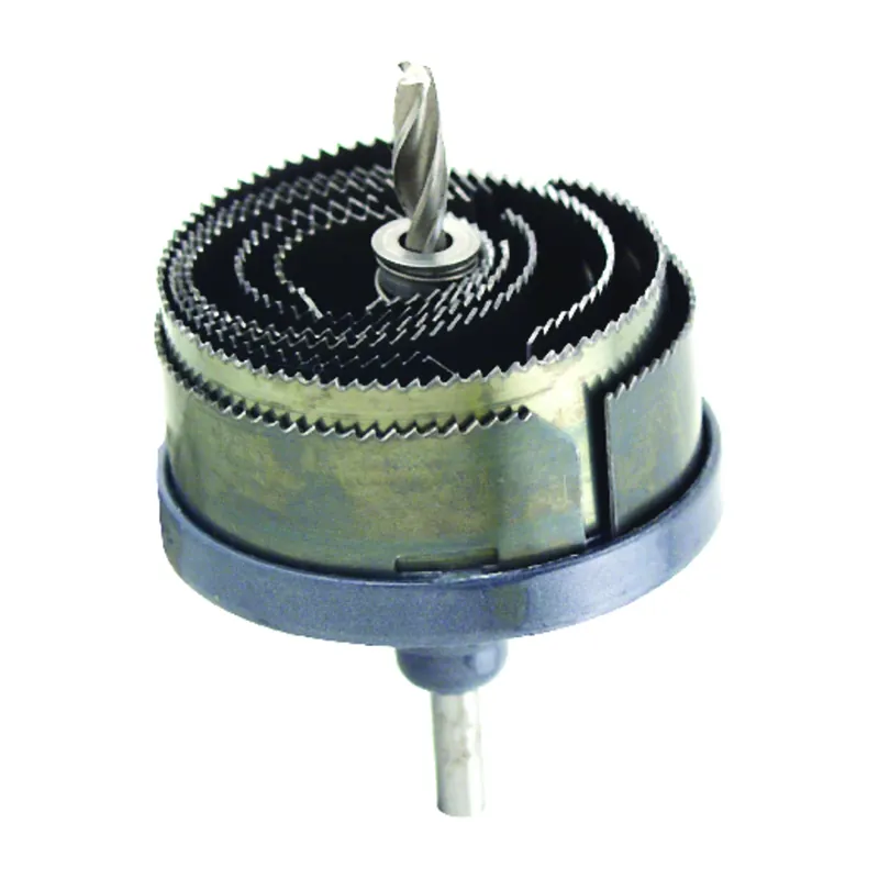 GreatNeck Assorted In. Steel 1 In. L X 1/4 In. D 7-in-1 Hole Saw Arbor Included