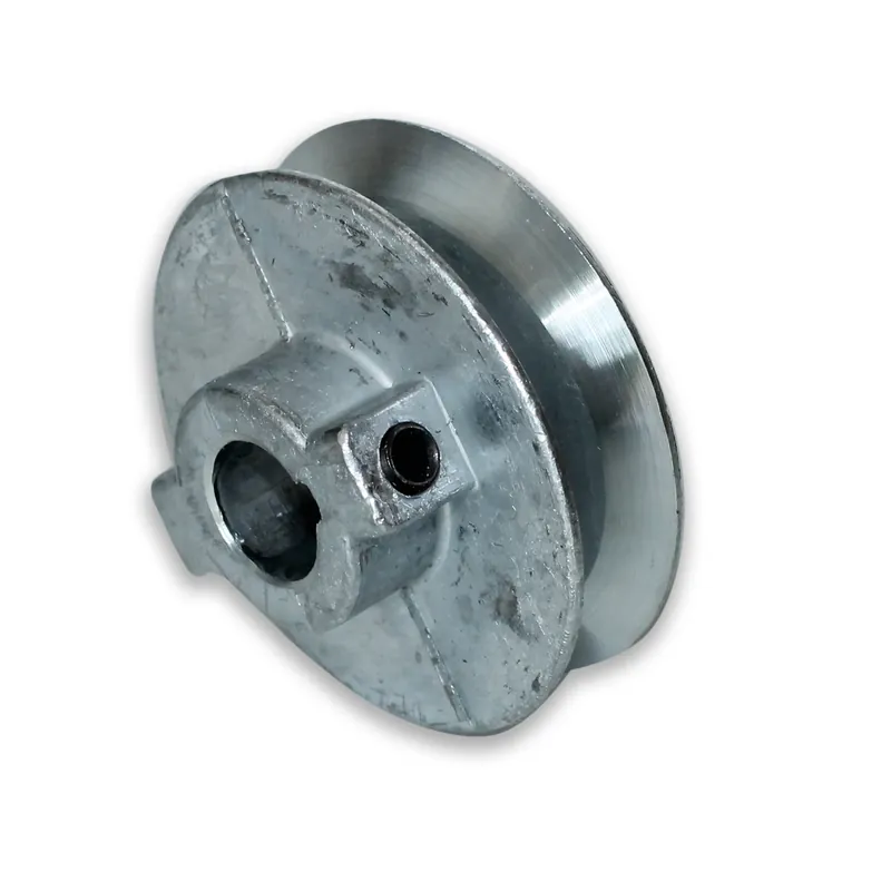 V-Groove Die-Cast Pulley, 3/4 Bore X 2.5 In. Dia.