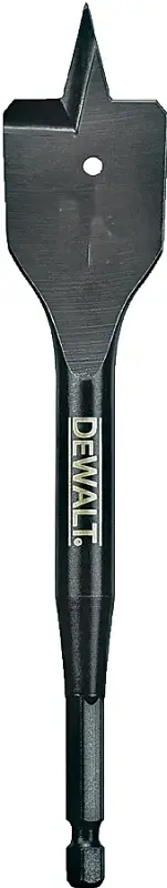 DeWalt 9/16 In. X 6 In. L Carbon Steel Spade Bit Hex Shank 1 Pk