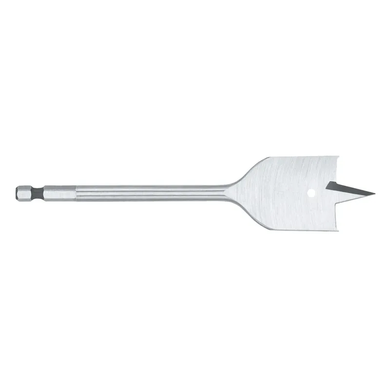 DeWalt 1-3/8 In. X 6 In. L Carbon Steel Spade Bit Hex Shank 1 Pk