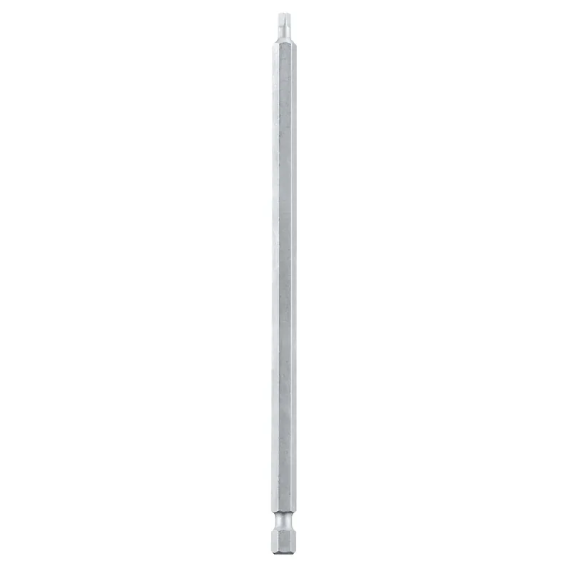 Square Recess 3 X 6 In. L Screwdriver Bit Heat-treated Steel