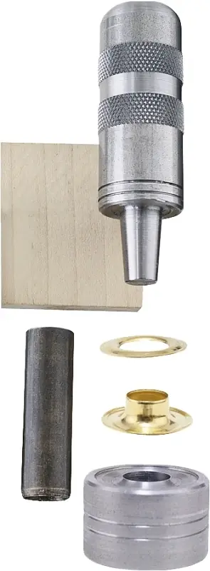 General 3/8 In. D Brass Grommet Kit 1 Pk