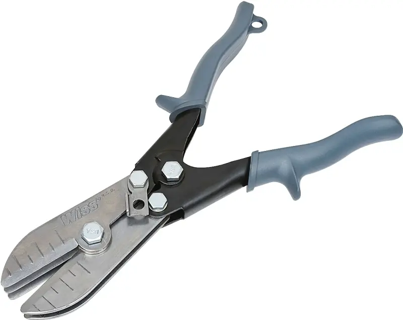 Crescent Wiss 9-3/4 In. HVAC Hand Crimper Red 1 Pk