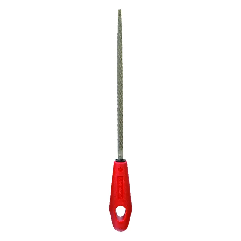 Nicholson Round Bastard-Cut File, 8 In.