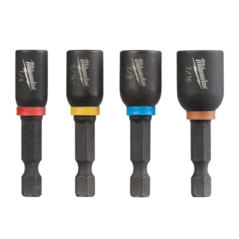 4-Pc. Shockwave Nut Driver Drill Set