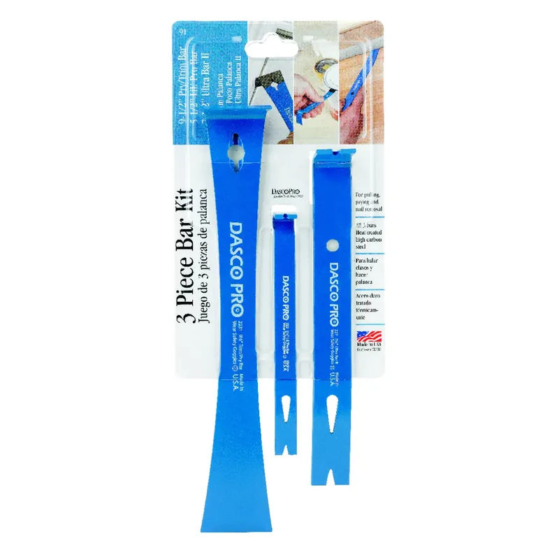 Dasco Pro 5 In. Classic Pry Bar Set 3 Pk