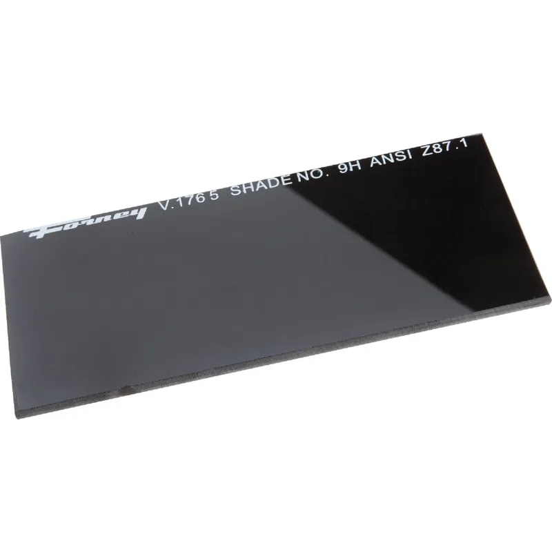 9 Welding Shade Lens, 2 X 4 In.