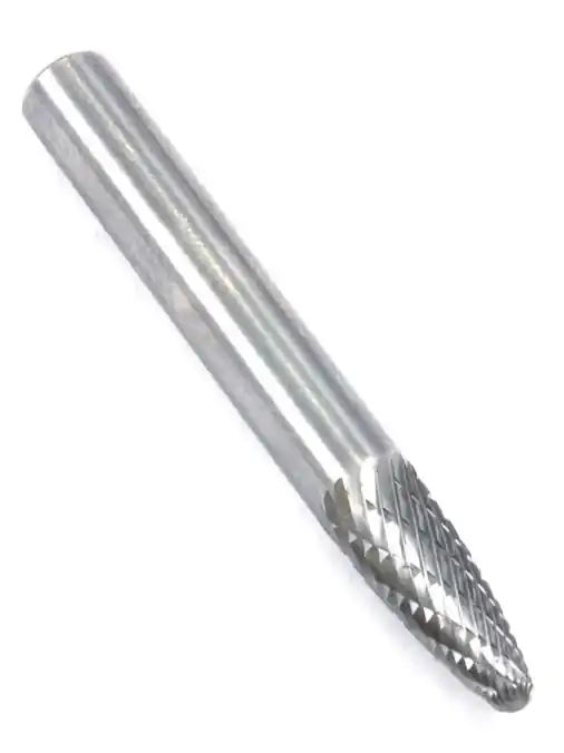 Tungsten Carbide Burr, .25-In., Tree Radius, SF1