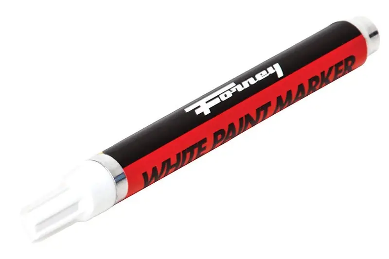 8.75 In. L X 1.88 In. W White Oil-based Paint Marker