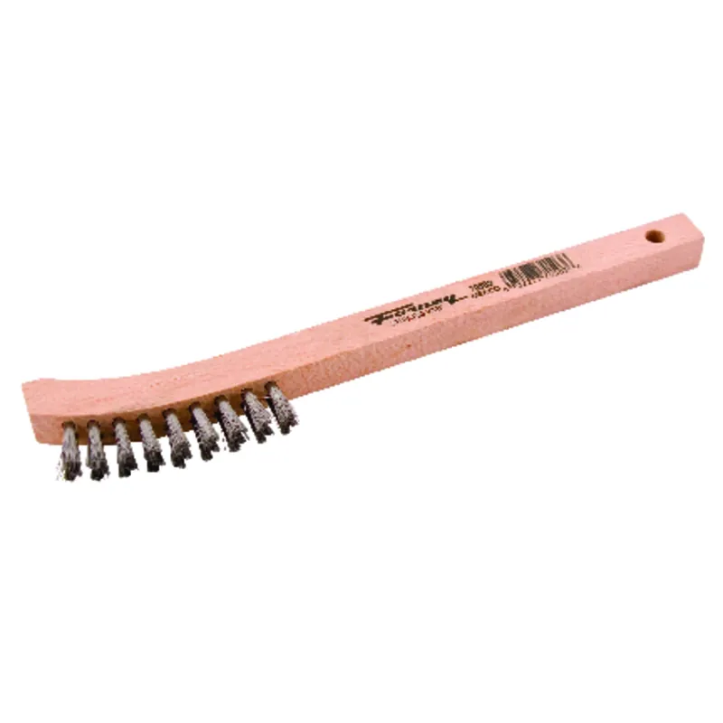 Wire Scratch Brush, Stainless Steel, 8-5/8-In.