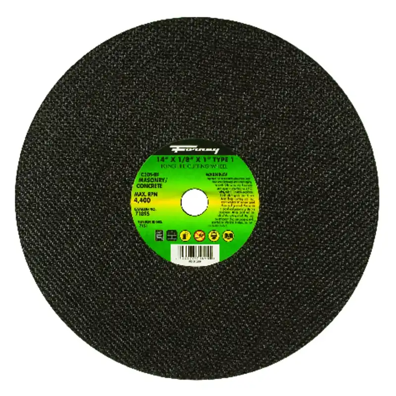 14 In. X 1/8 In. X 1 In. Silicon Carbide Masonry/asphalt Cut-off Wheel