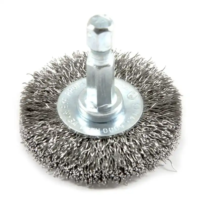 Crimped Wire Wheel, 1.5 X .25 X .008-In.