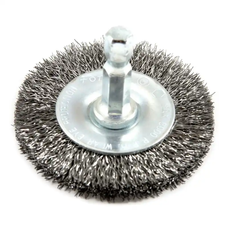 Crimped Wire Wheel, 3 X .25 X .012-In.