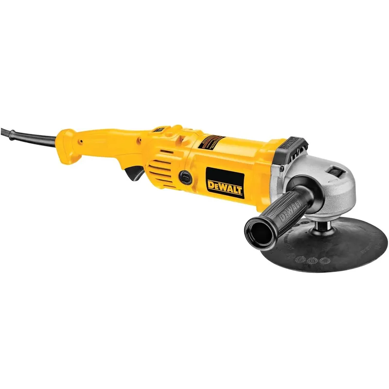 Polisher, 7/9-In., 12-Amp, Variable Speed Trigger, 0-600/3500 RPM