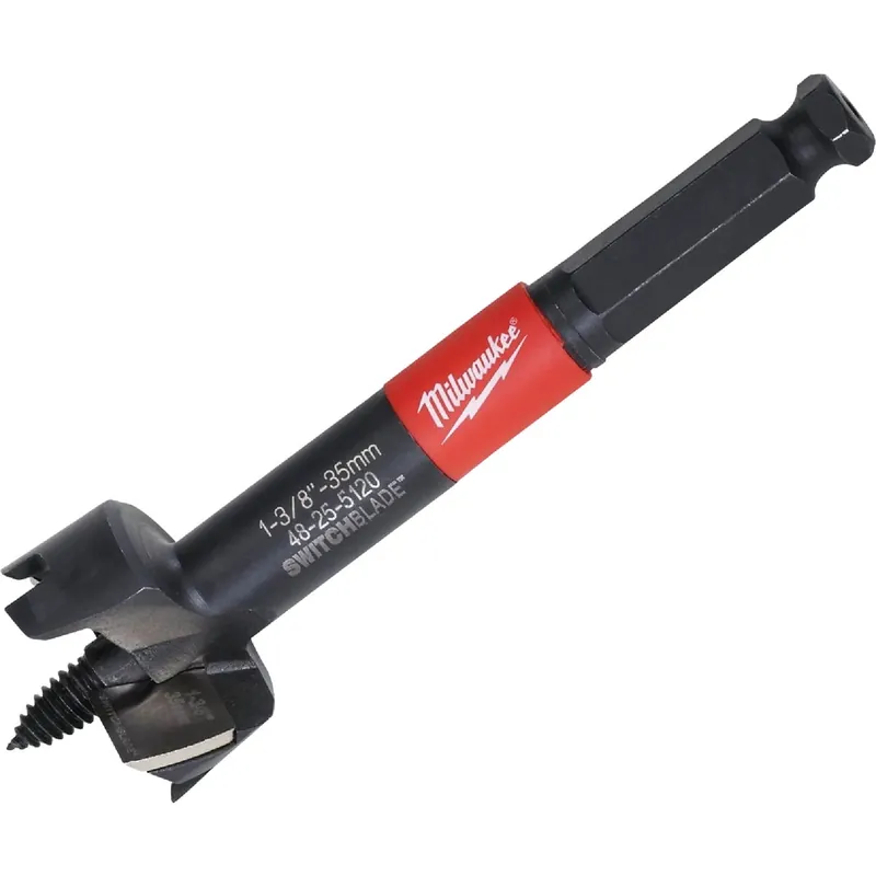 1-3/8 In. X 6.5 In. Switchblade Self-feed Wood Bit With Replacement Blades