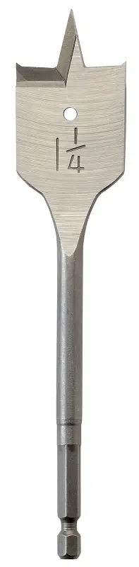 Wood Spade Drill Bit, 1-1/4 X 6 In.
