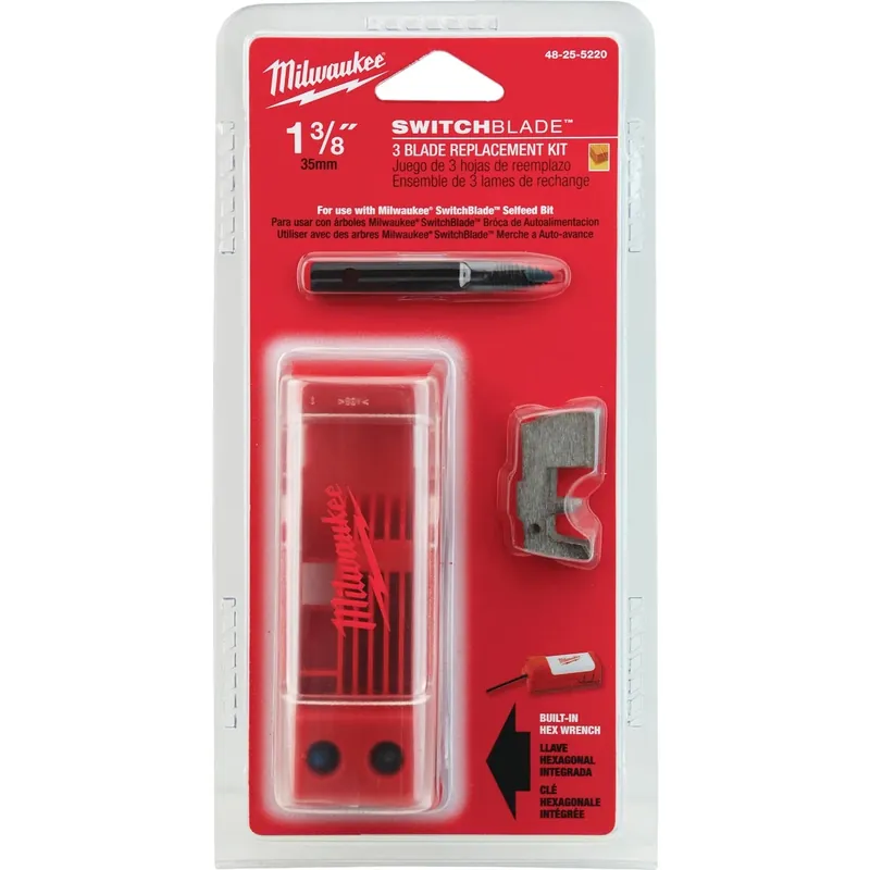 1-3/8 In. Replacement Blade Kit With Storage Case