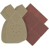 Black+Decker 6 In. L X 4 In. W 180 Grit Aluminum Oxide Sandpaper 5 Pk