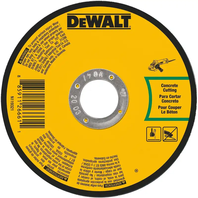 4 In. Aluminum Oxide Masonry Cutting Wheel 5/8 In. Arbor Type 1