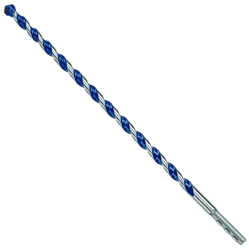 BluGranite Turbo Hammer Drill Bit, Carbide, 3/8 X 10 X 12 In.