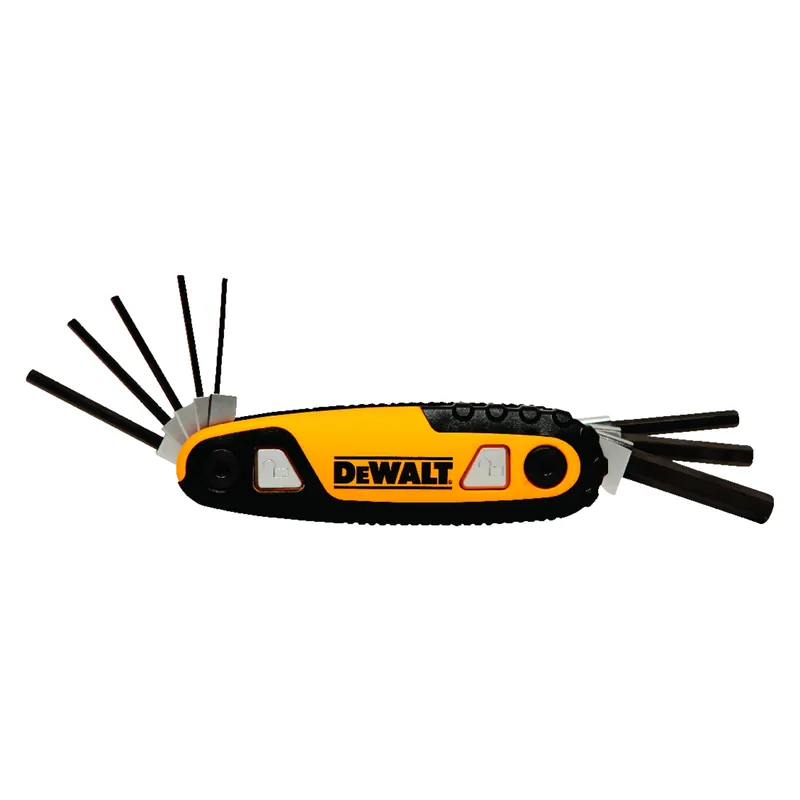 Hex Key Set, 8 SAE Sizes