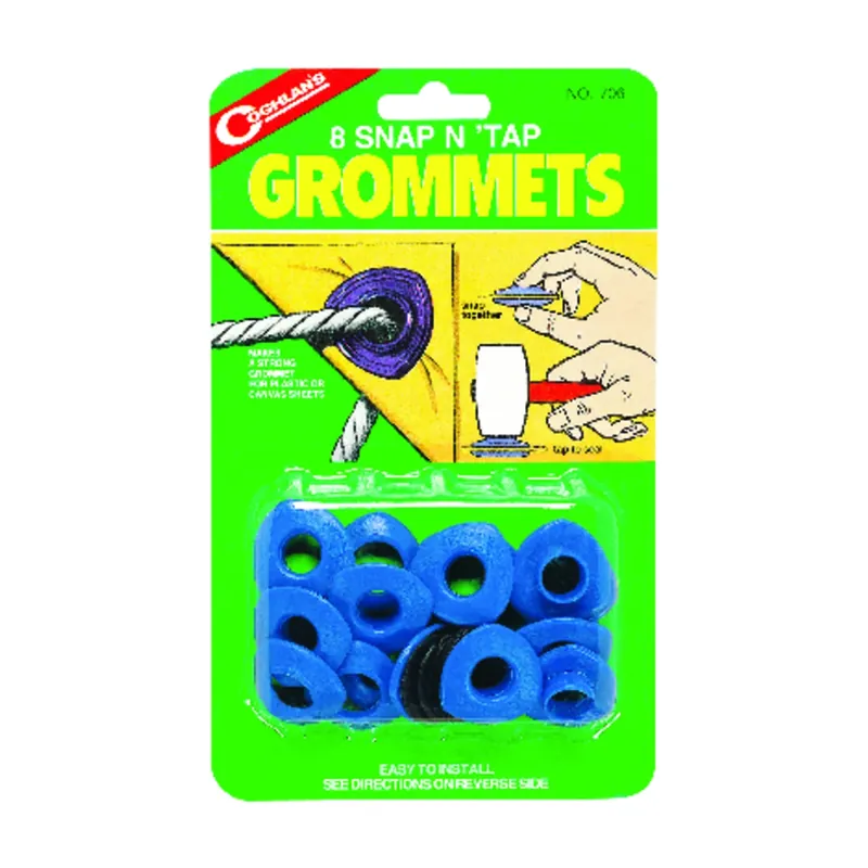 Coghlan‘s 0.7375 In. D X 0.4375 In. D Plastic Grommet 8 Pk