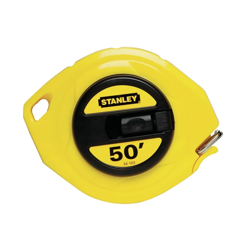 Stanley 50 Ft. L X 0.38 In. W Closed Reel Long Tape Measure 1 Pk