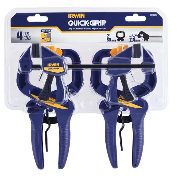 Irwin 4-piece Micro And Handi Clamp Set For Precision Clamping