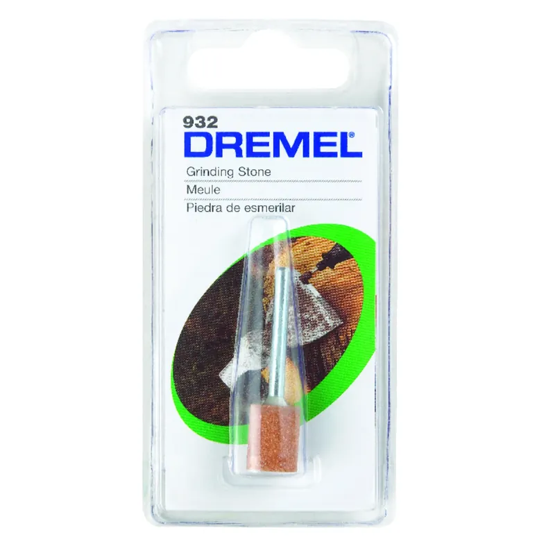 Dremel 3/8 In. X 1-1/2 In. L Aluminum Oxide Grinding Stone 1 Pk