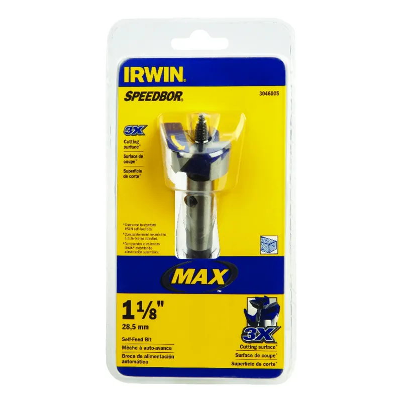 1-1/8 In. Self-Feed Wood Drill Bit