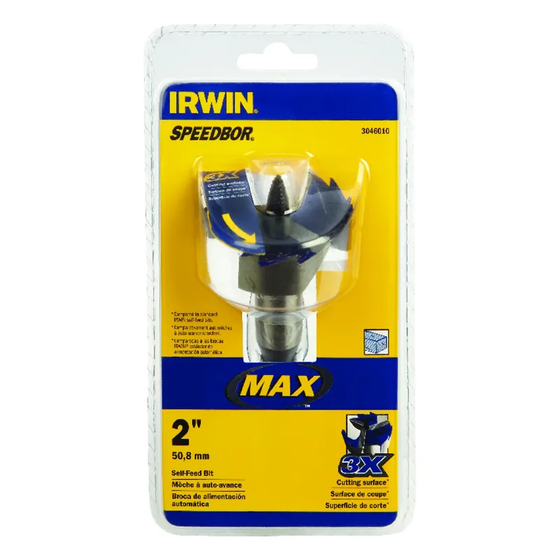 Irwin Speedbor 2 In. X 5 In. L Steel Self-Feed Bit Hex Shank 1 Pk