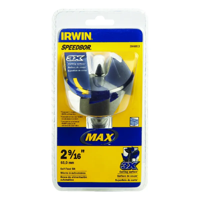 Speedbor Max Wood Drill Bit, 2-9/16 In.