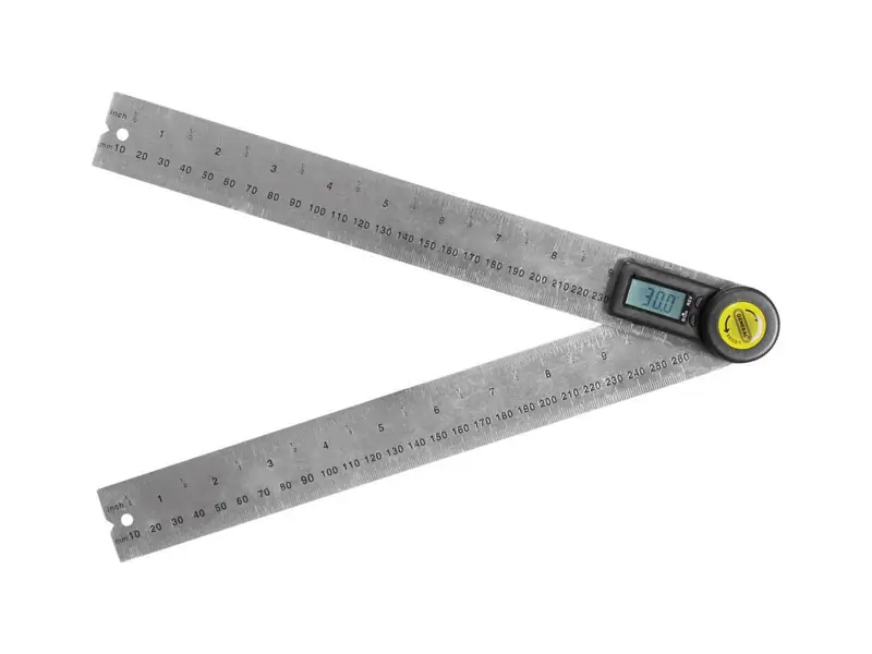 10 In. Digital Angle Finder Model 823 Stainless Steel Precision Tool