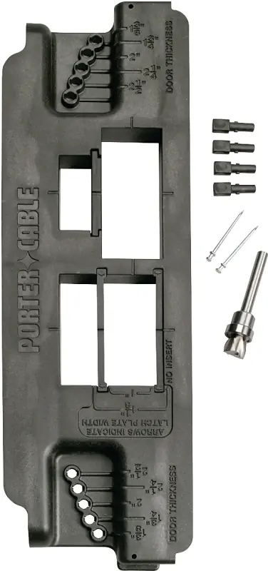 59375 Strike And Latch Template, 7.13 In L X 16 In W