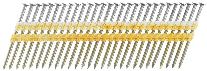 Senco 3-1/4 In. L X 16 Ga. Angled Strip Hot-Dip Galvanized Nails 20 Deg 2500 Pk