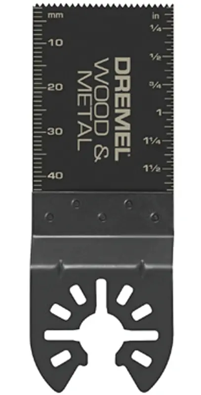 Dremel Multi-Max 1-1/4 In. Bi-Metal Wood And Metal Flush Cut Blade 1 Pk