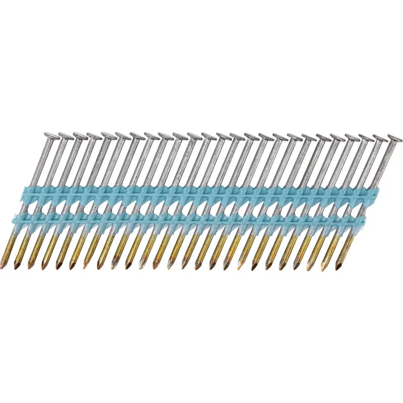 Grip-Rite 2-3/8 In. L X 12 Ga. Plastic Strip Brite Framing Nails 21 Deg 1000 Pk