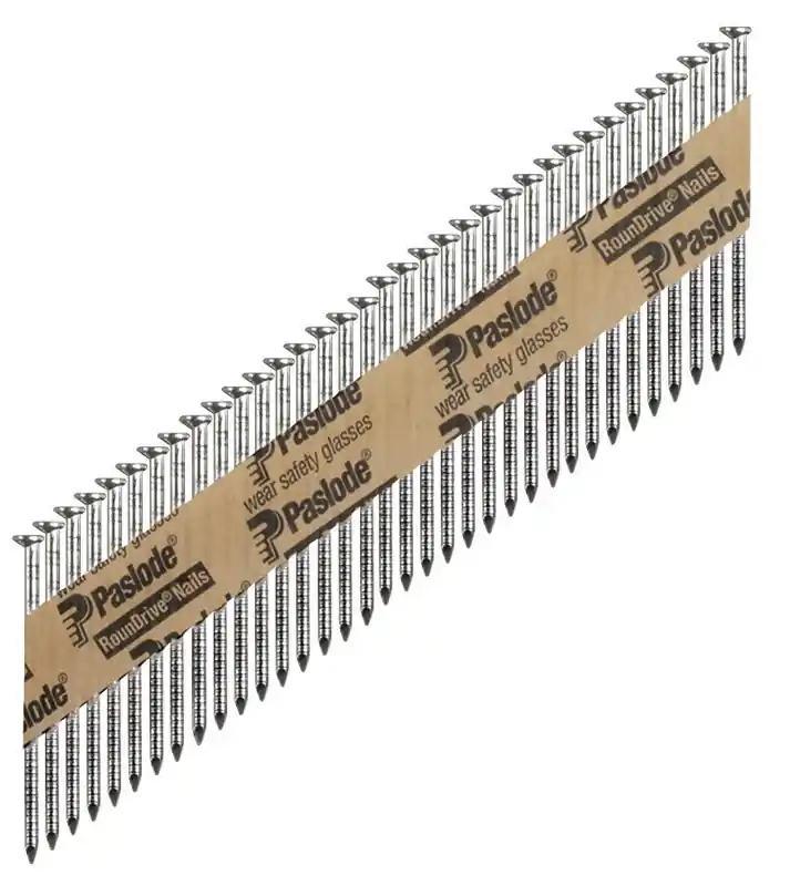 Paslode 18 Ga. Smooth Shank Straight Strip Framing Nails 3-1/4 In. L X 0.13 In. Dia. 2500 Pk